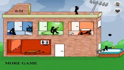 ภาพหน้าจอของ Stickman Crime:Deadly Motel