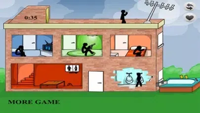 Stickman Crime:Deadly Motel Screenshots