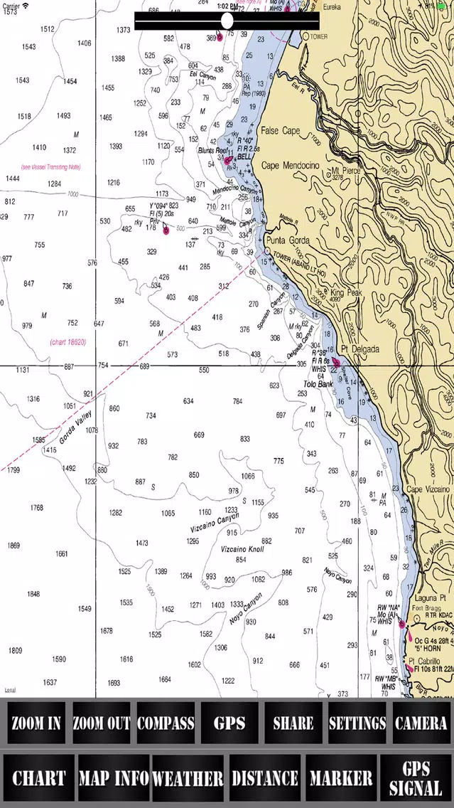 California USA Nautical Charts Screenshots