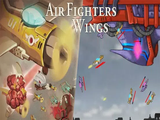 تصاویر Air Fighters Wings － Sky War Strategy Game iPad 