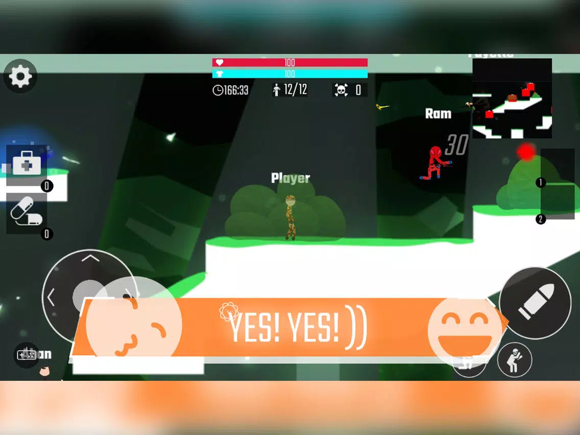 Stick fight counter iPad  스크린샷