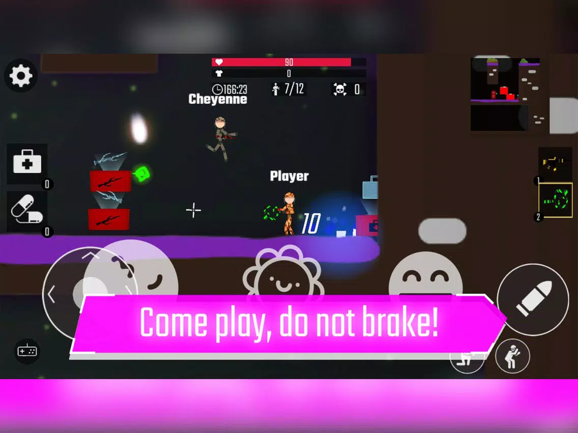 Stick fight counter iPad  스크린샷
