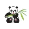Tim's Panda Sticker