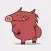 Cute Boar Piglet Animated