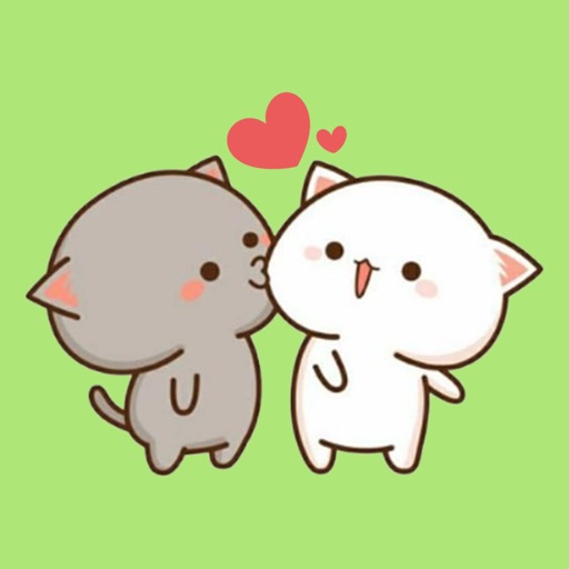Mochi Peach & Goma Cat Mochi Peach & Goma Cat