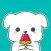 Chubby Puppy Animated Stickers