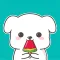 Chubby Puppy Animated Stickers