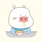 Funny Piglet Animated Stickers