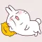 Funny Bunny Animated Stickers