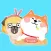 Puggy and Corgi