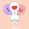 Rabbit Couple Animated