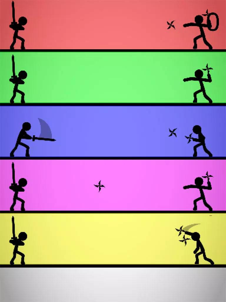 Capturas de pantalla de Stickman Fight - Ninja Fight, shadow, Final Fight iPad 