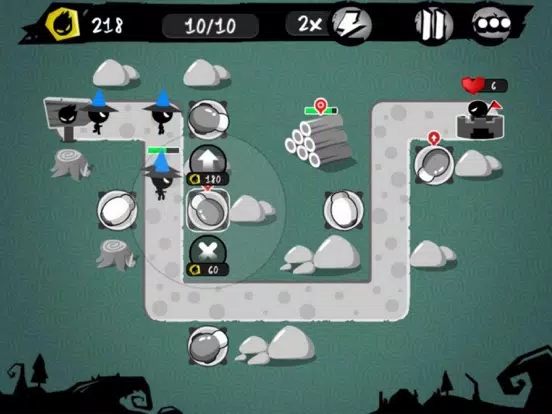 Clan Stickman Defense iPad  Screenshots
