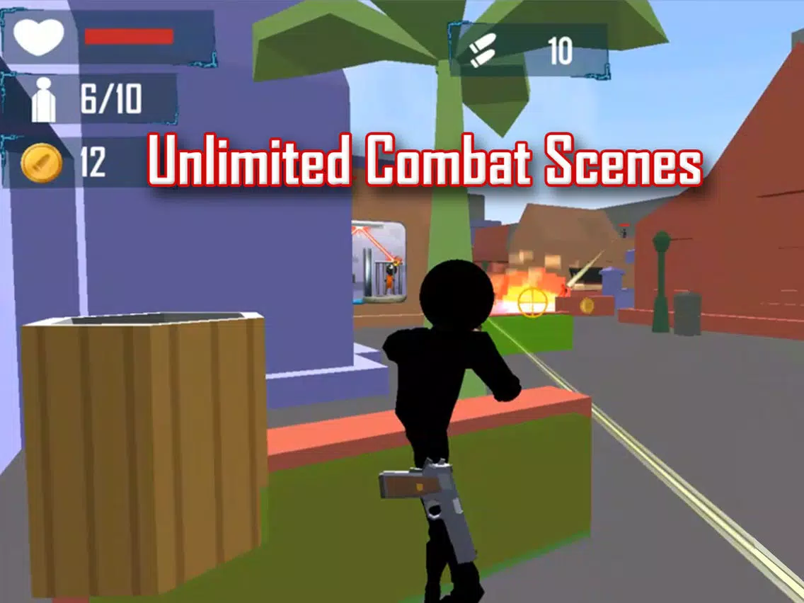 تصاویر Stickman Shooter: Cover Fire iPad 