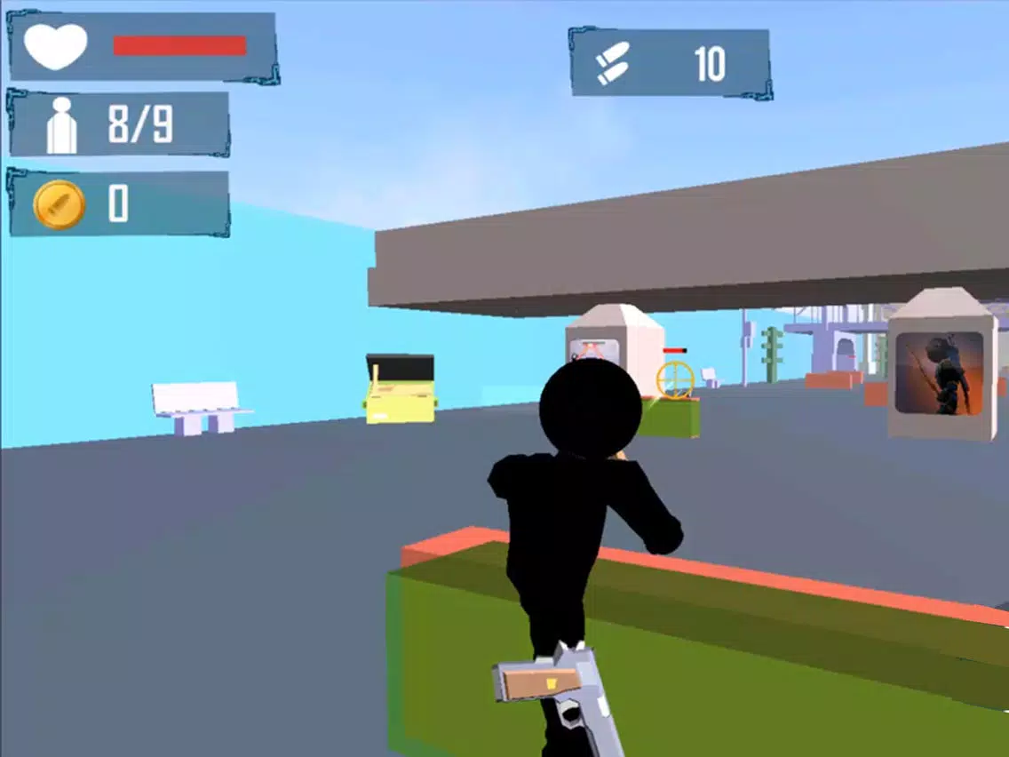 تصاویر Stickman Shooter: Cover Fire iPad 