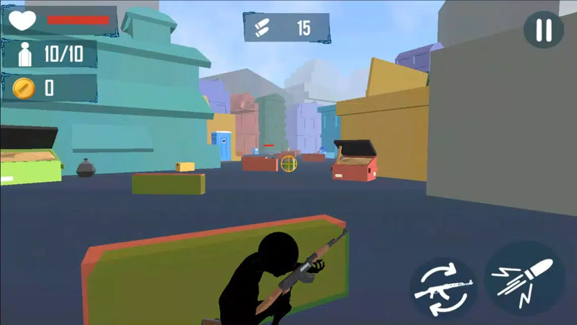 تصاویر Stickman Shooter: Cover Fire