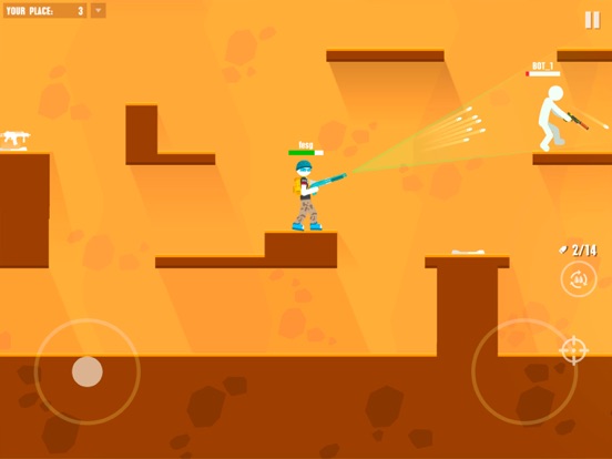 Stickman Battles iPad  스크린샷