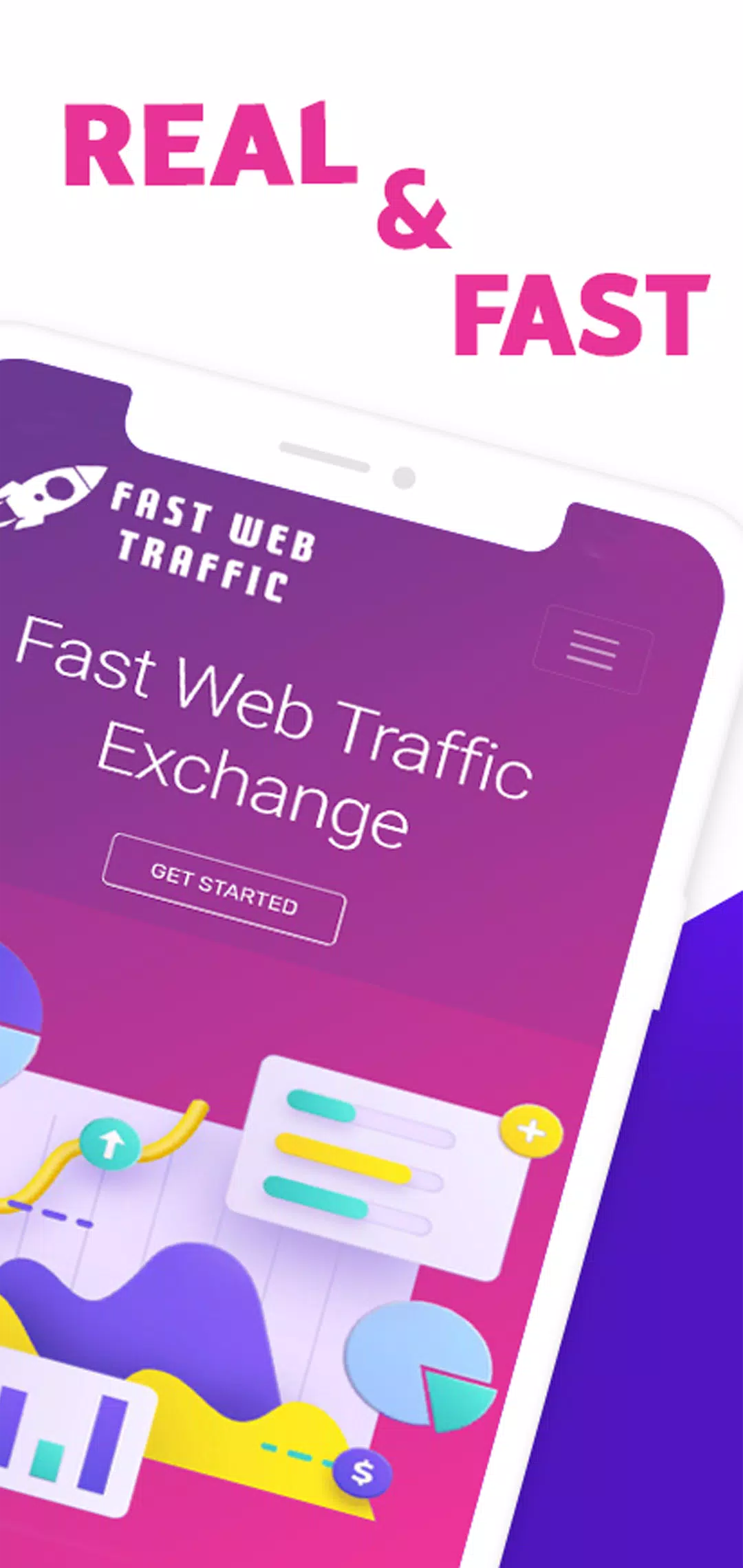 Captures d'écran de Fast Web Traffic Exchange