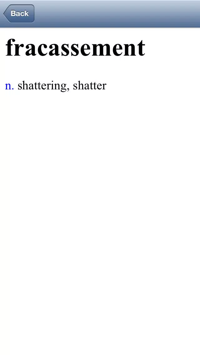 Offline French English Dictionary Translator for Tourists, Language Learners and Students Screenshots