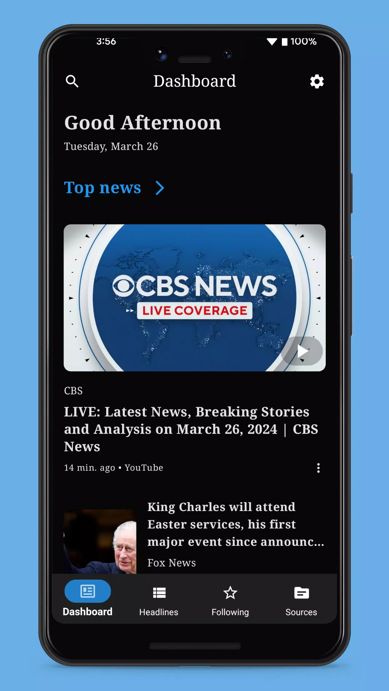 Stinger News Screenshots