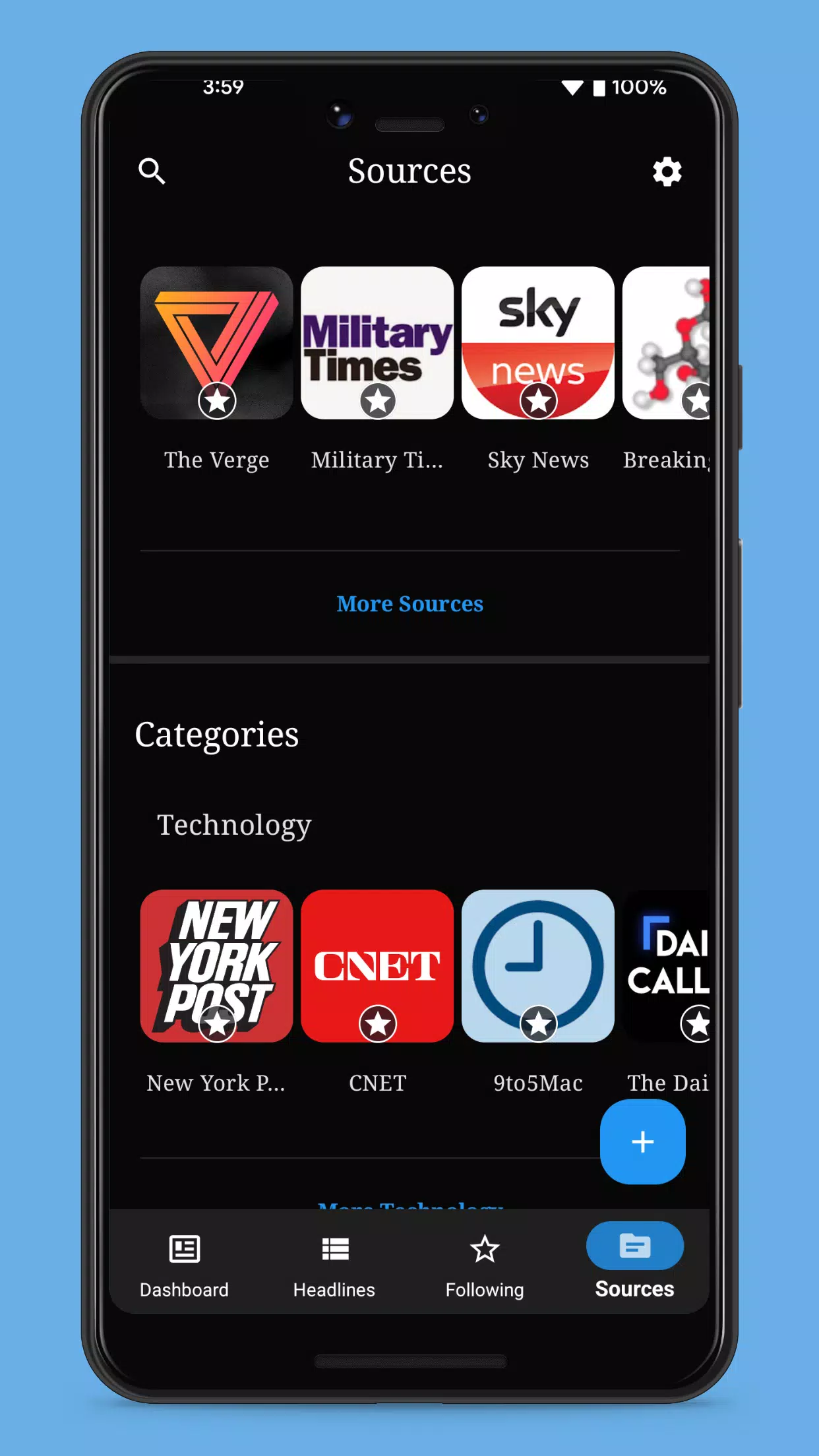 Stinger News Screenshots