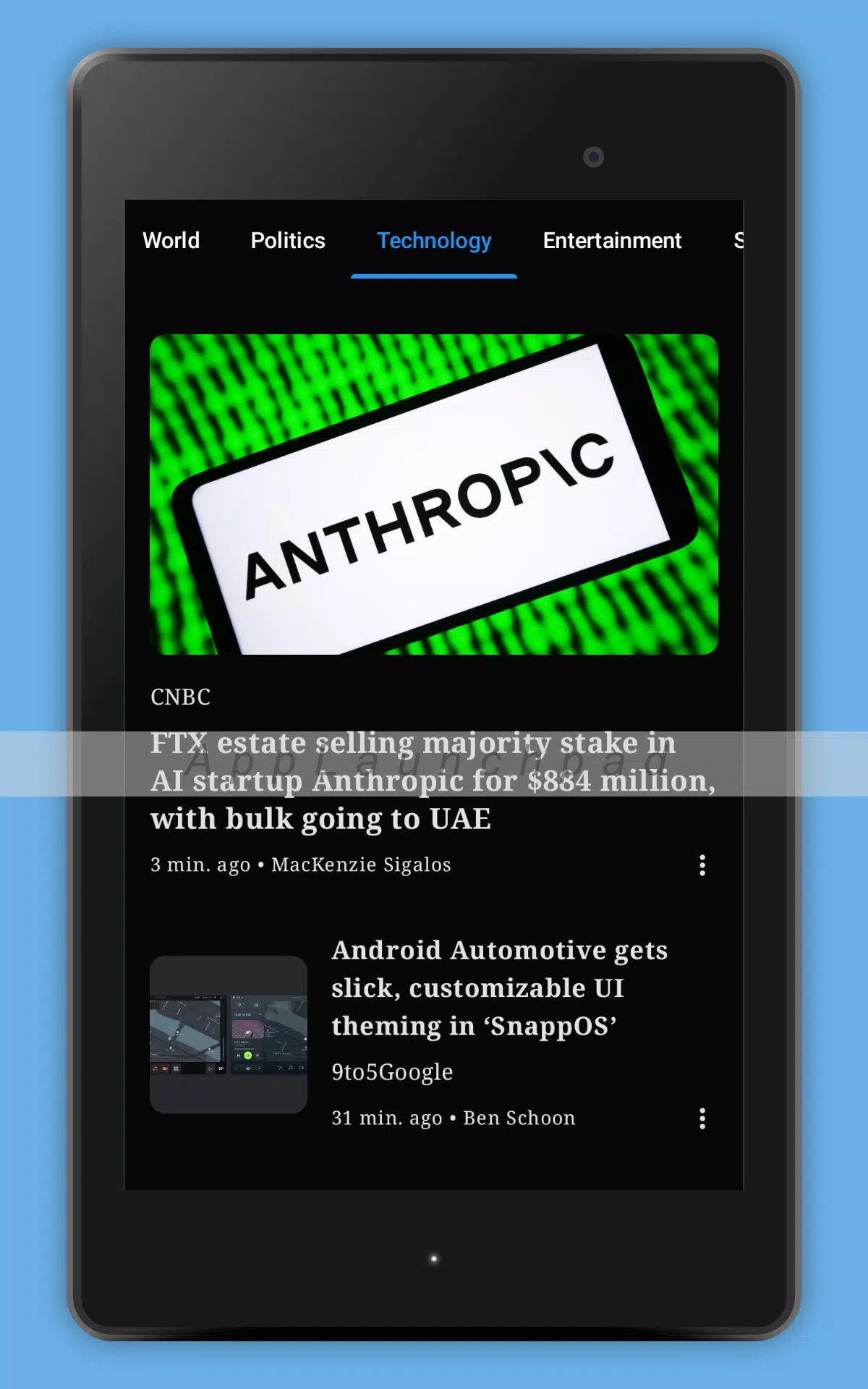 Stinger News Screenshots