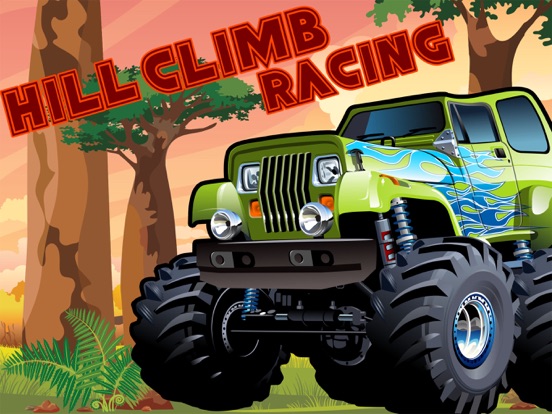Monster 4x4 Truck hill game - car racing game iPad Screenshots