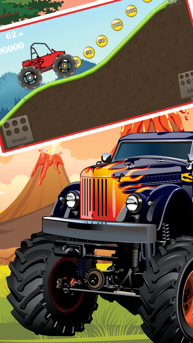 Monster 4x4 Truck hill game - car racing game Screenshots