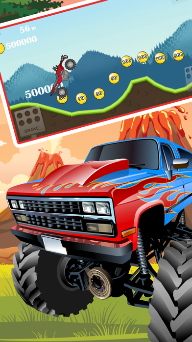 Monster 4x4 Truck hill game - car racing game Screenshots
