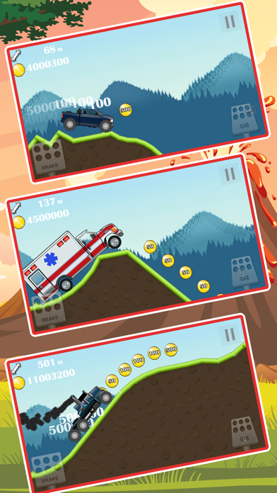 Monster 4x4 Truck hill game - car racing game Screenshots