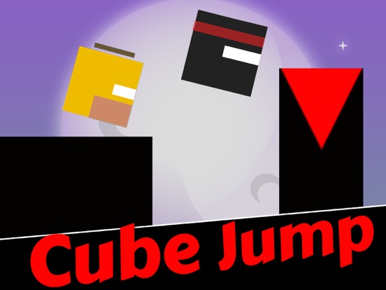Mr Cube Ninja Dashed Jumps - Jumping on Pillar Games iPad Screenshots