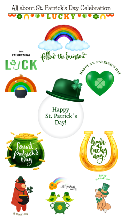 Tangkapan layar All about Happy Patrick's Day