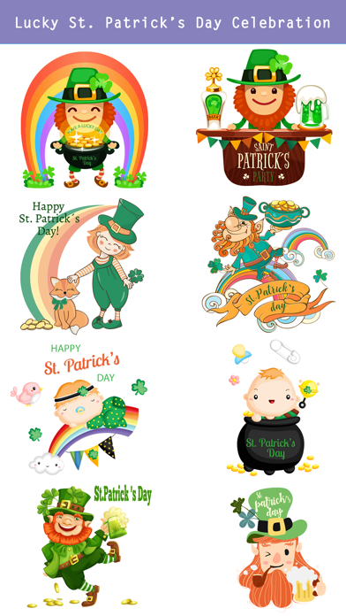 Tangkapan layar All about Happy Patrick's Day