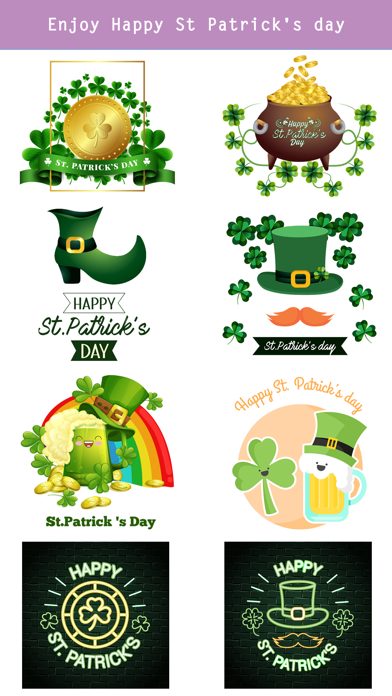 Tangkapan layar All about Happy Patrick's Day
