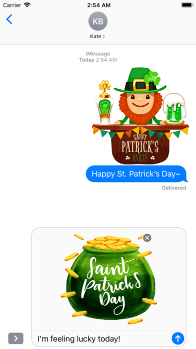Tangkapan layar All about Happy Patrick's Day