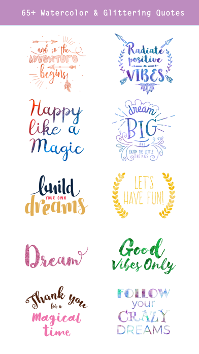 Unicorn Collection & Quotes Screenshots