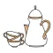 Kitchen Set - Cork Deco Stickers