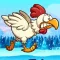 Running Games : Hurry Chicken Run racing game free