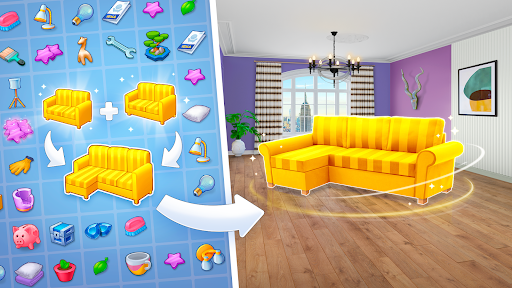 Merge Design: Home Makeover Screenshots