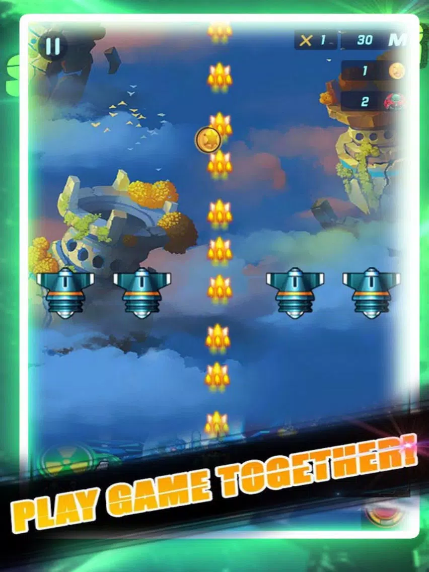 Sky Thunder Fighting Shoot iPad  স্ক্রিনশট