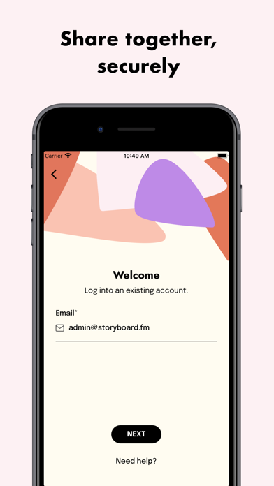 Storyboard Podcasts Screenshots