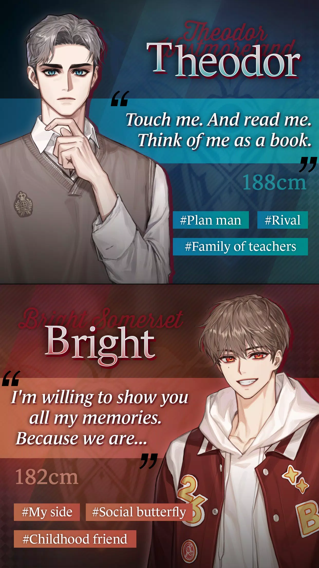 Tangkapan layar Touch to Fate