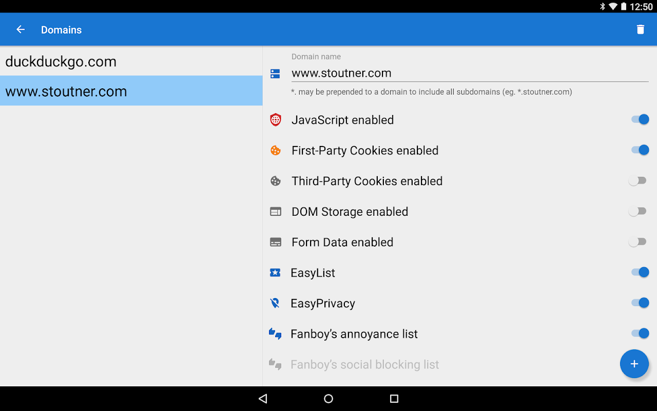 Privacy Browser Free应用截图