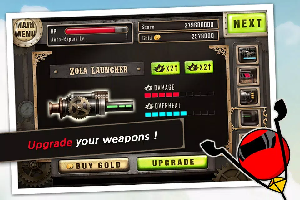 Capturas de tela do Zolaman Robot Gunz Lite