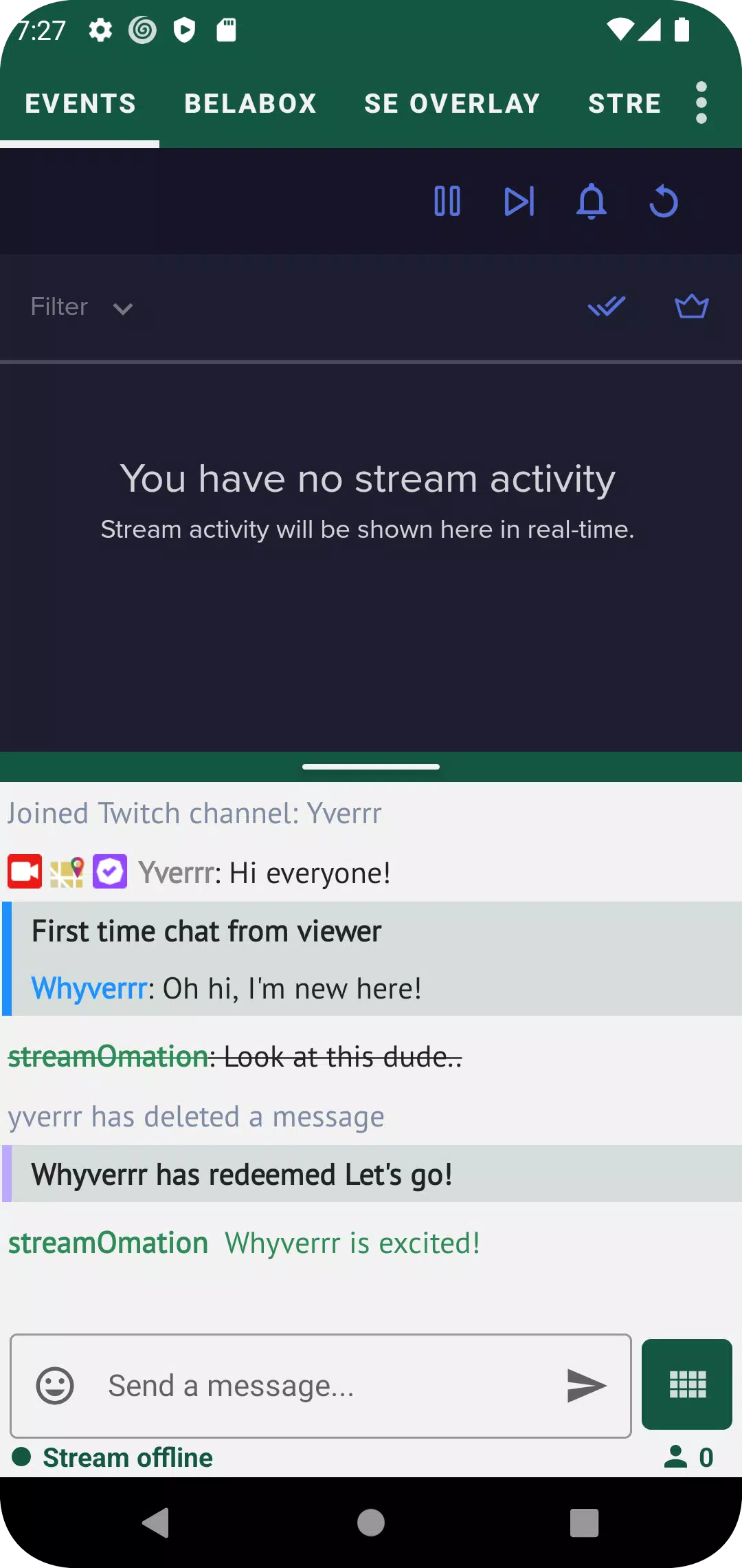 Captures d'écran de Stream buddy