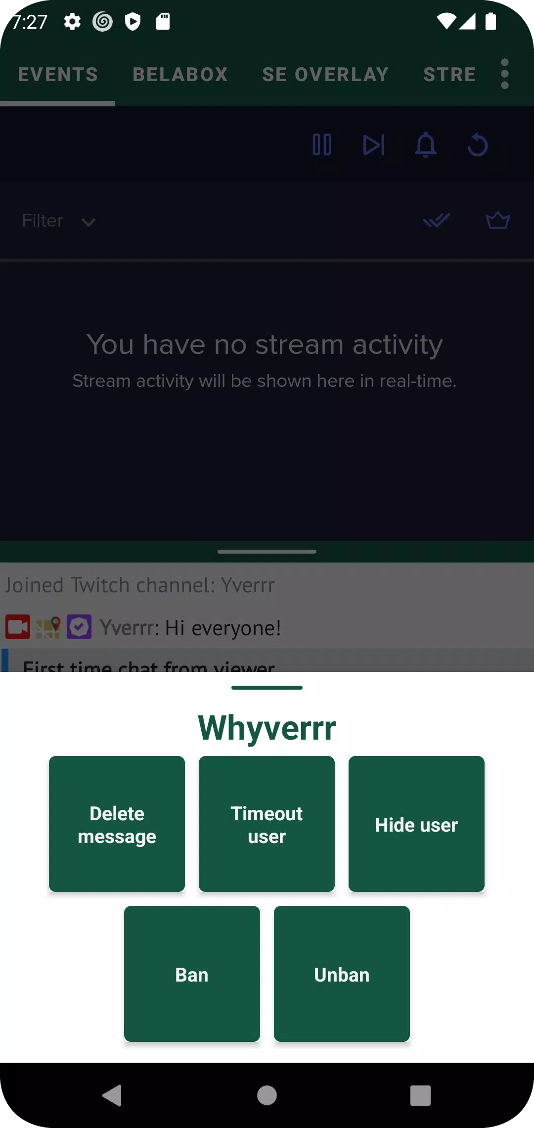 Captures d'écran de Stream buddy