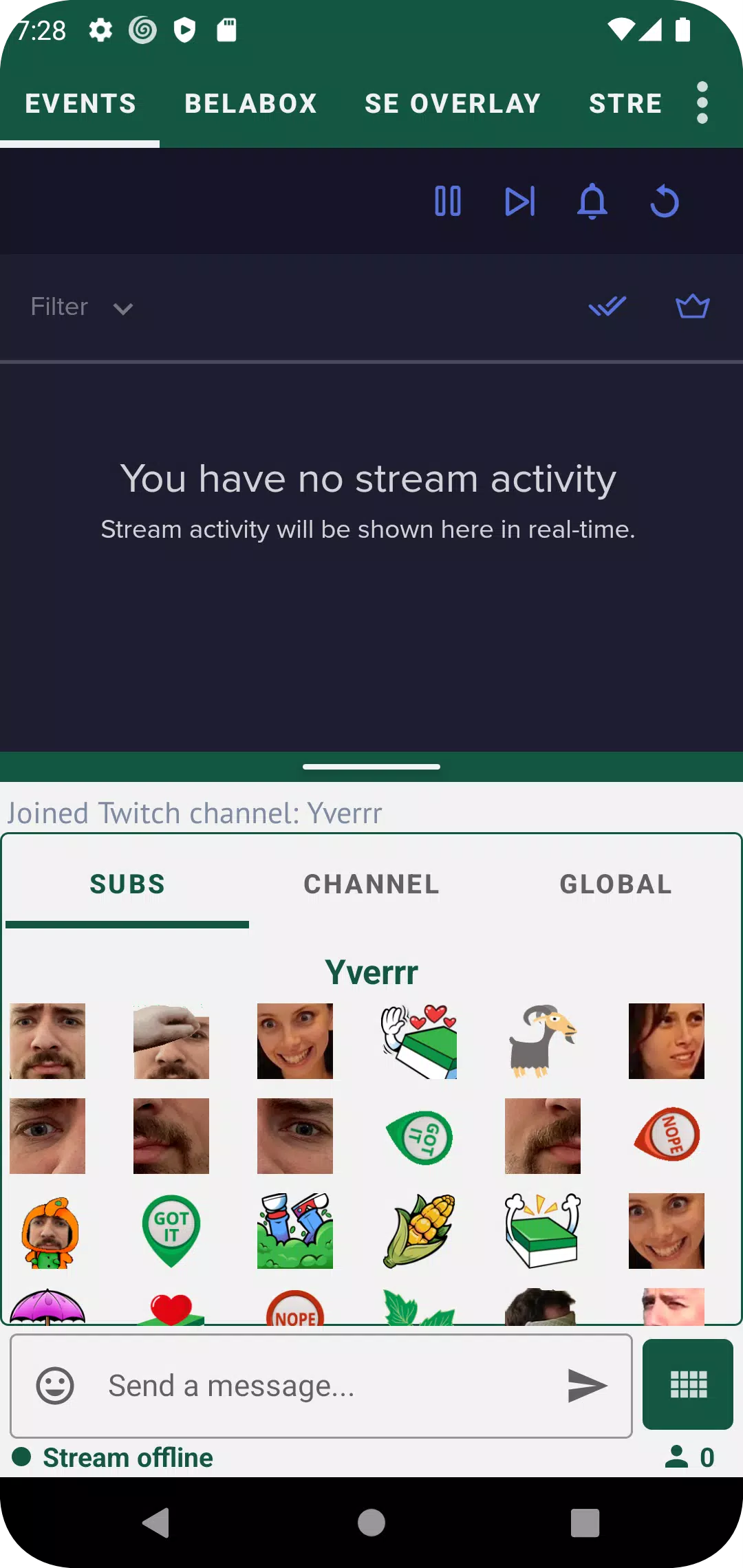 Captures d'écran de Stream buddy