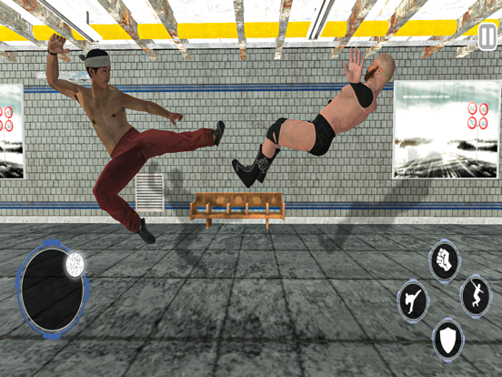 Street Kung FU Fighter Game 3D iPad  سکرین شاٹس
