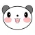 Panda Sticker