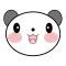 Panda Sticker
